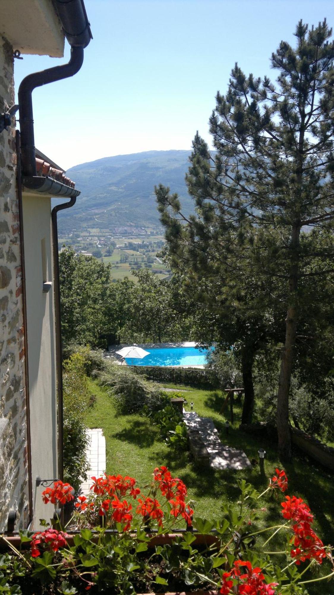 Vila Casale Degli Ulivi Gualdo Tadino Exteriér fotografie
